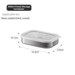 lissa | Refrigerator Freezer Safe Food Grade Fresh-keeping Box