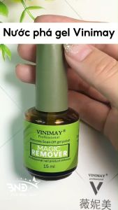 Nước phá gel Vinimay  chuyên dụng cho dân làm móng (15ml) nailbnd