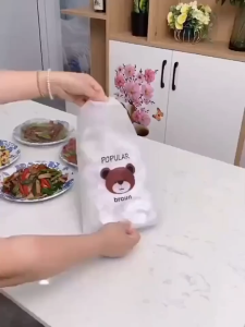 Combo 10 Túi gấu bọc thực phẩm đa năng tiện dụng