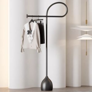Sleek Minimalist Floor Clothes Rack