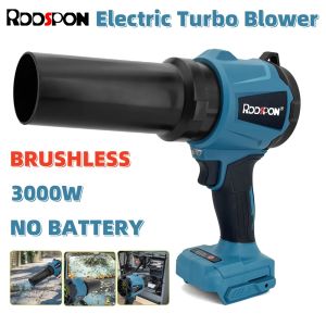 Brushless Turbo Fan Blowers 320000RPM 3000W 450M/S Electric Handheld Jet Fan Snow Leaf Dust Blowing Tools For Makita 18V Battery