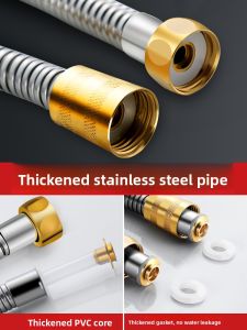 MONLEYTA | Bathroom Shower Hose Universal Connector Pipe For Heater Water Outflow Faucet Rain Shower Tube Manleyta Brand From China