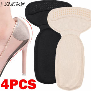 2Pairs Shoe Heel Insoles Foot Heel Pad Sports Shoes Adjustable Antiwear Feet Inserts Insoles Heel Protector Sticker for Women