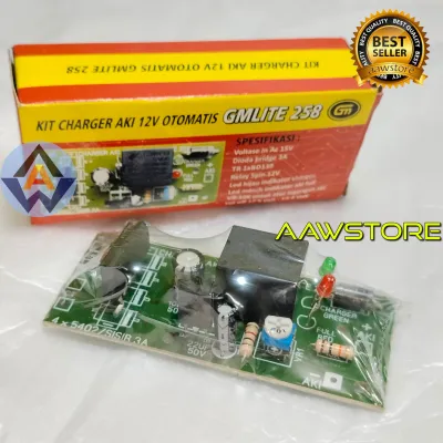 Kit Charger Aki 12V otomatis Gmlite 258