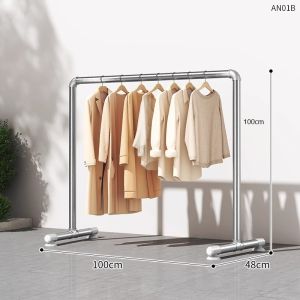 xianxunxue | Extra Thick Steel Freestanding Clothes Drying Rack Indoor Outdoor