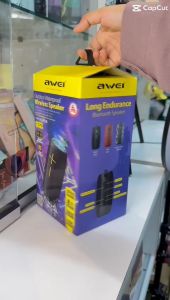 ORIGINAL AWEI Y370 WIRELESS SPEAKER WATERPROOF DYNAMIC RGB