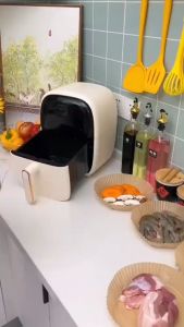 Kertas Minyak Alas Air Fryer Paper Oilproof 50 PCS - Yalinestore