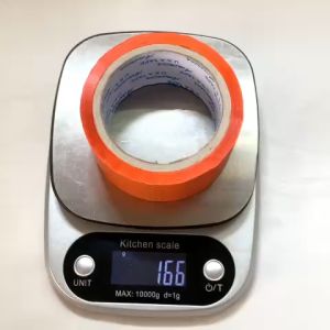 1 Cuộn băng keo màu cam OPP rộng 4.7cm 100yard - Shop Út Lớn