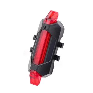 LED Bicycle Tail Light Mountain Road Bike Warning Rear Light Rechargeable Bike Lamp Bicycle Accessories For Night Riding