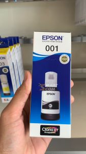 หมึกเติมแท้ EPSON 001 BK (T03Y100) ใช้กับเครื่อง Epson รุ่น L4150/L4160/L6160/L6170/L6190
