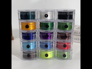 100m/roll Elastic Bracelet String Cord，Clear Stretchy Elastic String for Beading 0.8mm