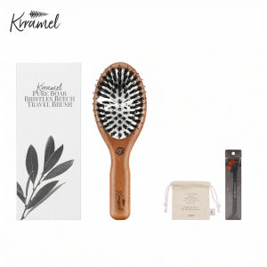 KRRAMEL | Volumizing And Smooth Hair Care Bristle Brush