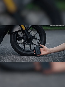 Mijia Portable Inflatable Pou 150psi Áp suất cao Inflatable Chính xác Kiểm tra áp suất lốp 2000mAh Pin 5 Chế độ Xe hơi Máy nén khí ngoài trời