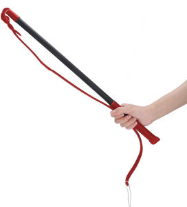 Professional dog training whip is light and durable and it is suitable for large and small dogs indoors and outdoors.