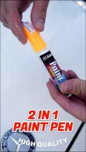 [ PROTON SAVVY ] Aikka Paint Pen Touch Up Paint Pen 2 in 1 Car Scratches Remover Cat Kereta Calar Cat Kereta