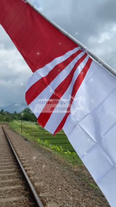 Bendera umbul umbul jumbo (premium) bandir indosiar ukuran 37M