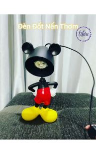 Đèn Đốt Nến Thơm TIKIU Phong Cách KUTE MICKEY MINNIE Phụ kiện trang trí nến thơm Yankee Bath & Body Works 2023