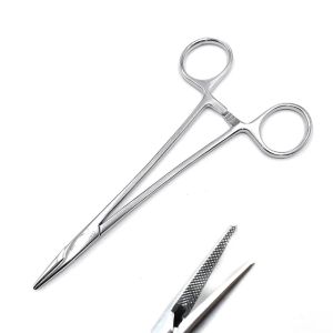 14cm Stainless Steel Needle Clamp Forcep / Needle Holder