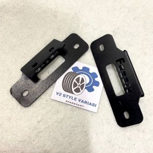 BREKET PLAT NOMOR FAZZIO MOSCOW WARNA HITAM HARGA SATUAN BRACKET BRAKET DUDUKAN PLAT NOMOR YAMAHA FAZZIO MOSCOW VARIASI MOTOR YAMAHA FAZZIO