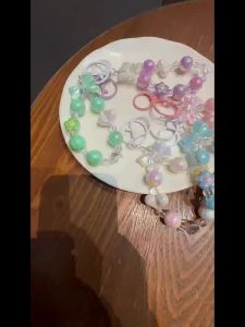 MALL Phone Strap Manik Manik Cantik Lucu Gantungan HP Aesthetic KEY25