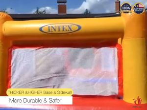 INTEX Bouncy Castle Trampoline Indoor Jumping Toy Kindergarden Playground Mainan Budak 48260