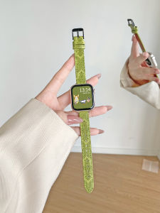 Uhada | Leather Strap for Apple Watch Fine Female Design