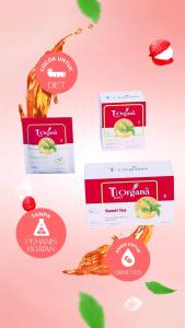 T|Organa Leci - Teh Stevia Leci Teh Manis Tanpa Gula 10s