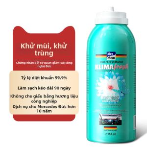 blue chem | Bộ Dụng Cụ Làm Sạch Khử Trùng Loại Bỏ Mùi Hôi Động Cơ Ô Tô Không Cần Tháo Rời Không Cần Xả