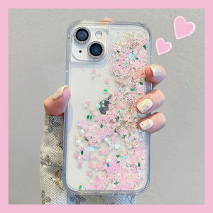 Fresh Floral iPhone 15 pro Max Case Mens Womens Protective Transparent Design Simple Summer Style Anti-Fall Clear Cover