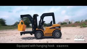 SYARIAH TOYS - MAINAN KONSTRUKSI REMOTE TRUCK GARPU REMOTE FORKLIFT RC SOUND LIGHT