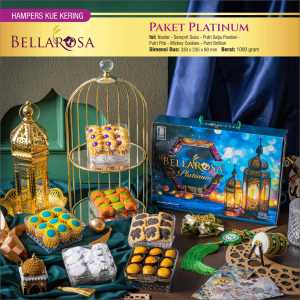 Bellarosa Paket Platinum 2025 Hampers Kue Kering PARCEL LEBARAN