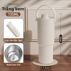 BIZE | Ly Du Lịch Dung Lượng Lớn Trang Nhã Có Lớp Sứ