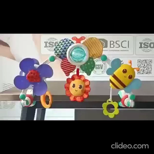 **Malaysia Seller** Baby Bed Bell Baby Toy Musical Crib Mobile Bed Bell Holder Rattles Comfort Toys for Newborn Infant Boys