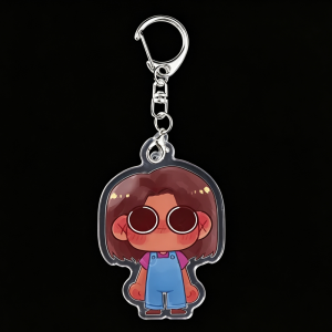 Bandai | for StardewValley Acrylic Keychain Alex Kawaii Chibi Boba Eye Characters Bag Pendant Cute Elliott Farming Game KeyRing Gift