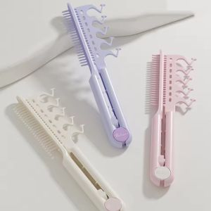 2-in-1 Bone Comb V-shaped Hairstyle Tool / Hair Root Fluffy Combs / Multifunctional Hairline Splint