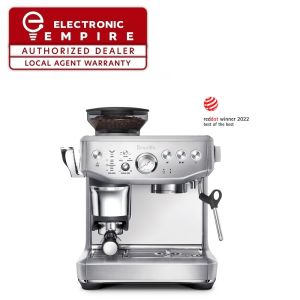 Breville BES876 the Barista Express™ Impress Coffee Machine - 3 Pin Plug with Safety Mark 1 Year Breville Warranty