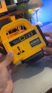 KEELAT Power Inverter 150W DC 20V to AC 220V With LED lighting Universal Socket 3 USB Ports Lithium Battery Inverter inverter Emergency Power Converter Modification Sine Wave Power Inverter Portable Converter