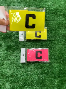 ทนทาน แบบยืดหยุ่น ปรับได้ ลายกัปตันฟุตบอล ปลอกแขนกัปตันทีม ตันปลอกแขนกลุ่มฟุตบอ ลการฝึกอบรม