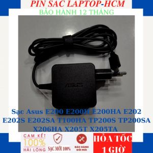 Sạc Asus E202S X205T X205TA E202SA E200H L202SA TP200S R209H E202 E202SA E205 E205SA Sạc 19V-1.75A- 33W Chân Micro USB