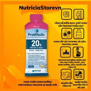 Gói Protein PROTIMEDIC 20G Vị Nhiệt Đới Thực Phẩm Bổ Sung Dinh Dưỡng Cho Người Bệnh Và GymerGolfer Người Chơi Thể Thao