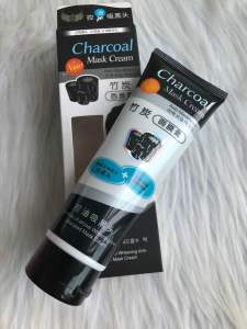 CHARCOAL MASK CREAM PEEL OFF BLACK MASK ANTI-BLACKHEAD 130G(Charcoal Mask Cream)
