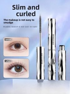 Waterproof Long-Lasting Eyelash Mascara Natural Look No Smudging All Day Hold Curling Effect Easy Removal for Professional Use
