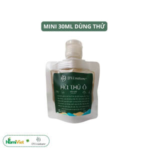Dầu gội hà thủ ô DVi nature giúp tóc đàn hồi và nuôi dưỡng sợi tóc bóng mượt mềm mại