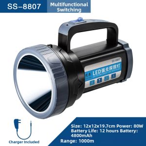 High Power LED Rechargeable Spotlight Torch