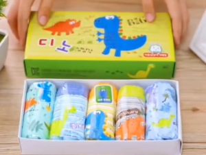 แพ็ก 5ชิ้นสุดคุ้ม! งานสวยแพคกล่อง กางเกงในเด็กชาย ทรงสามเหลี่ยม นุ่ม เบา ระบายอากาศดี ไม่รัดพุง ใส่สบายทั้งวัน y35