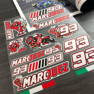 🇲🇾Ready Stock🇲🇾 Motorcycle Racing Brand Logo High Reflective Waterproof Motor Helmet StickeR