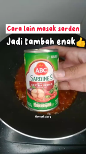 Makanan Kaleng Ikan Sarden ABC 155 Gr Varian Saus Cabai Saus Tomat Ekstra Pedas Bumbu Serundeng Fiesta Saus Cabai Ajib Sarden Saus Tomat Bandeng Sambal Balado