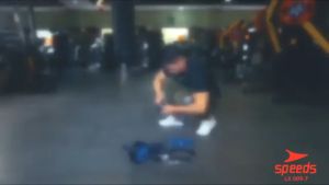 Speeds AB Wheel Roller Set Alat Push Up Stand Bar Double Wheel Roller Kit set 009-7