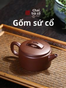 CANGHUTIANXIA | Bộ Trà Võ Công Thủ Công Dùng Tại Nhà Ấm Trà Đất Tím