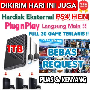 HDD / Hardisk Eksternal PS4 HEN Full Game Bebas Request